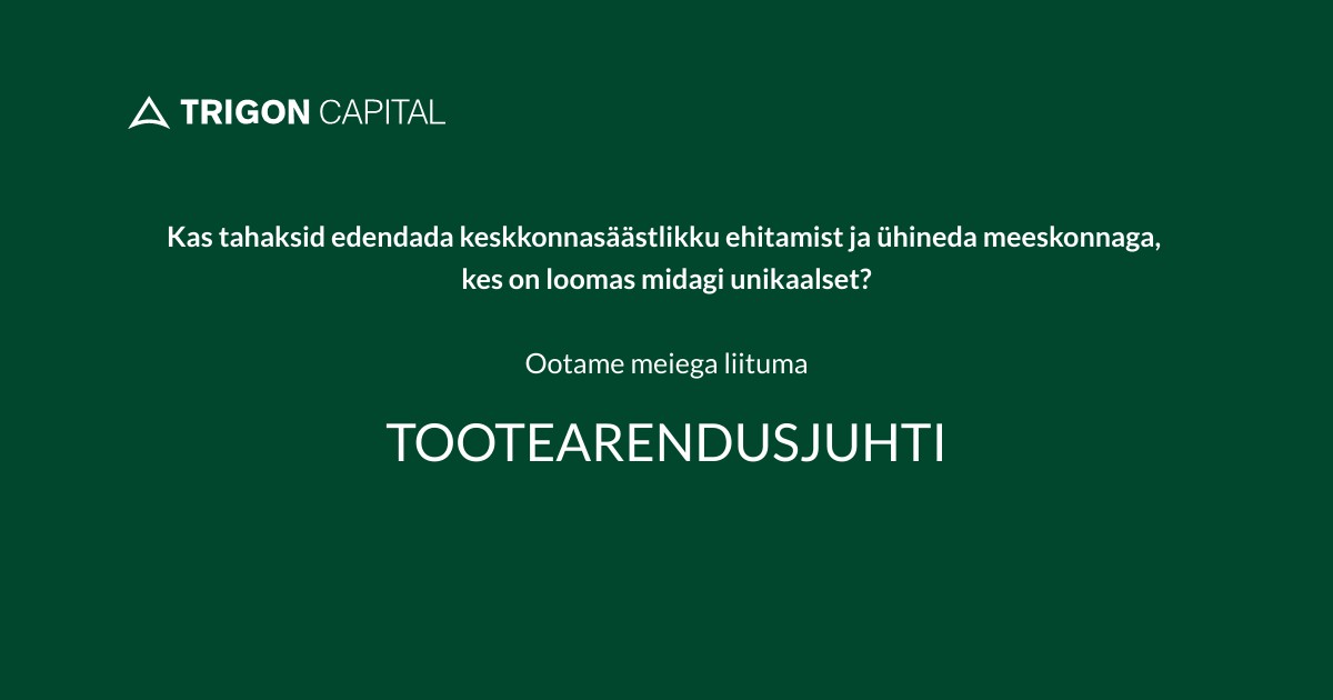 TOOTEARENDUSJUHT
