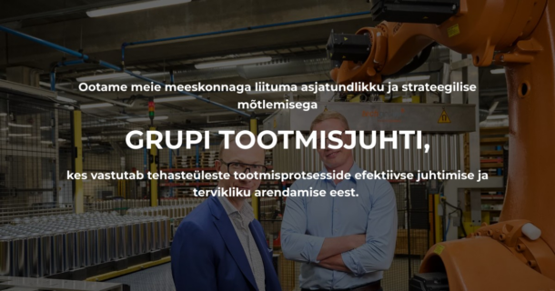 GRUPI TOOTMISJUHT