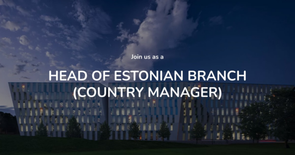 HEAD OF ESTONIAN BRANCH (COUNTRY MANAGER)