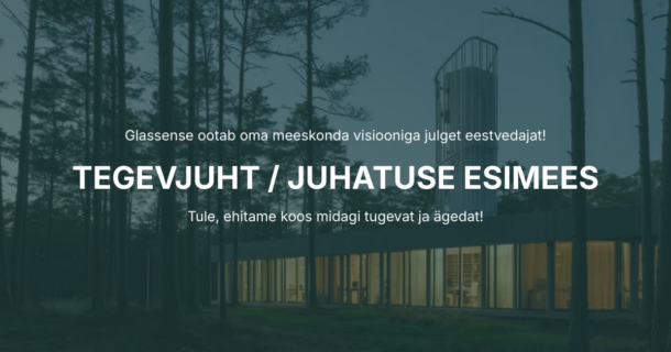 JUHATUSE ESIMEES/TEGEVJUHT