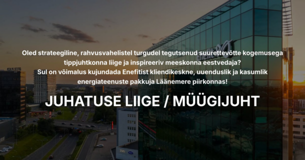 JUHATUSE LIIGE / MÜÜGIJUHT