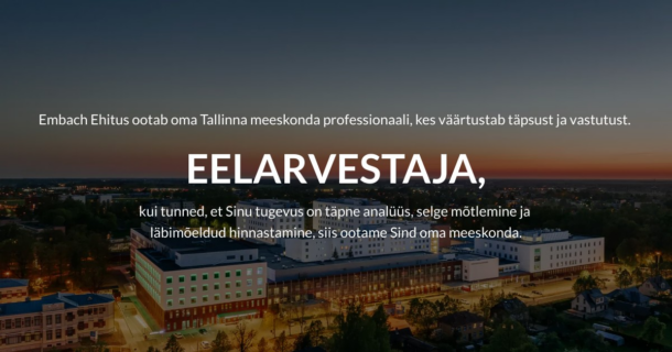 EELARVESTAJA (TALLINN)