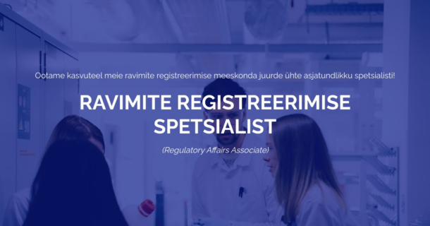 RAVIMITE REGISTREERIMISE SPETSIALIST