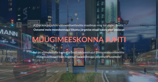 MÜÜGIMEESKONNA JUHT